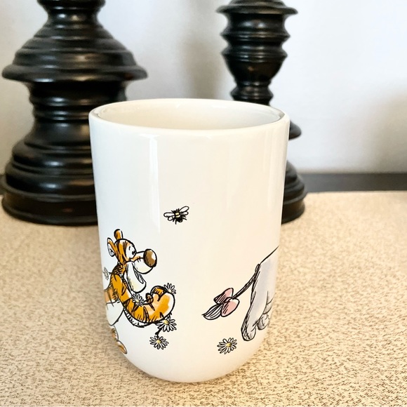 NWT Winnie the Pooh Daisy Chain Toothbrush Holder/Rinse Cup Set - Picture 8 of 11